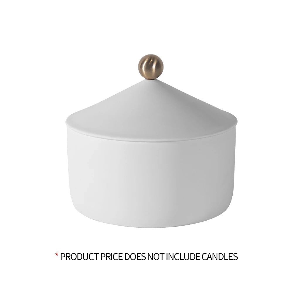 Stornfield | Ceramic Storage Candle Jar with Lid