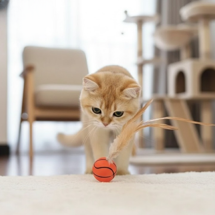 FetherSprint — Unleash the wild hunter in your cat with silent play fun! | Stornfield