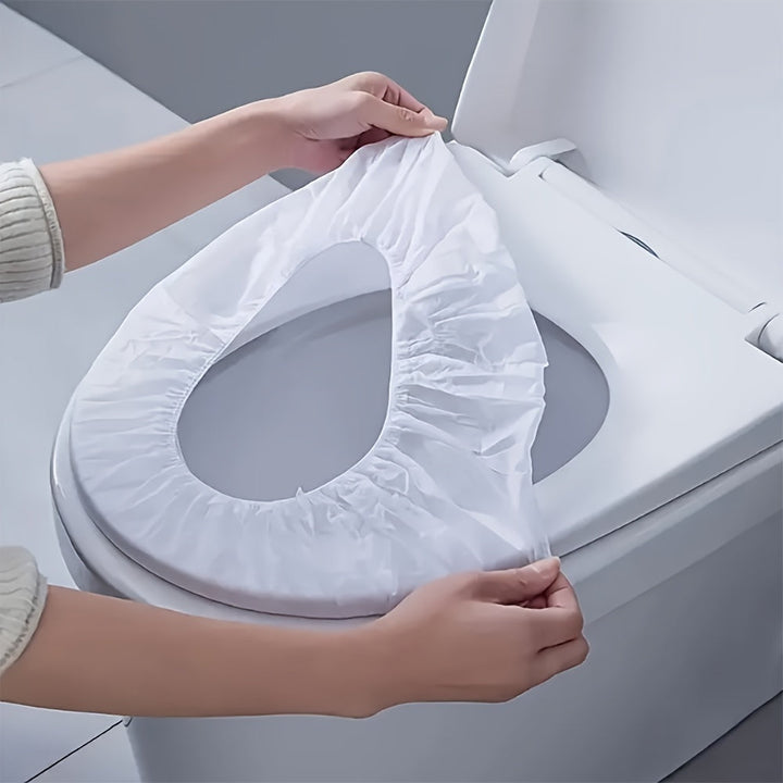 Disposable toilet seat cover with elastic 50/100 pcs | Stornfield