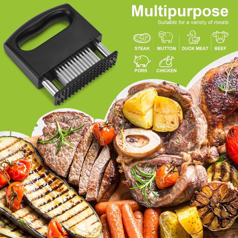 48-Blade Stainless Steel Meat Tenderizer Stornfield
