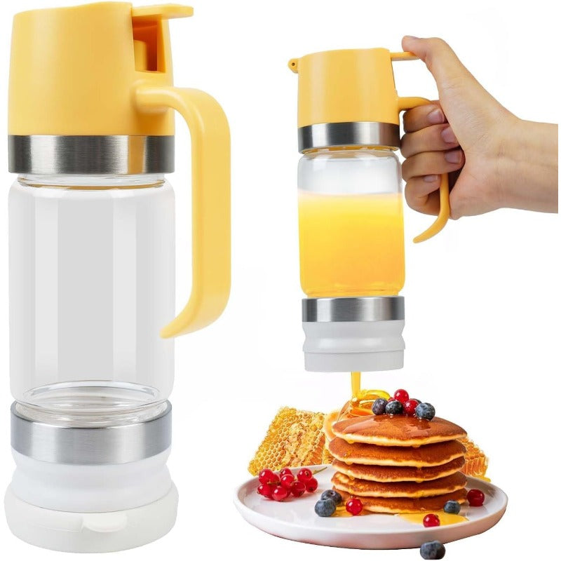 Stornfield No-Drip Glass Honey Dispenser