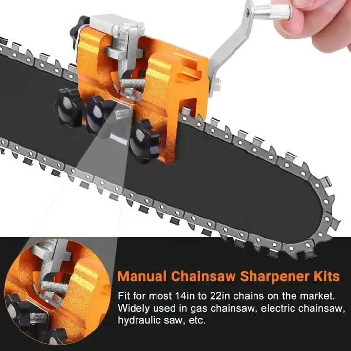 Efficient Chainsaw Sharpening Device Set | Stornfield