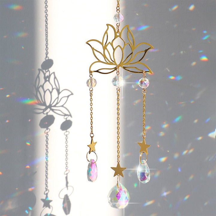 Stornfield | Chakra Lotus Crystal Sun Catcher