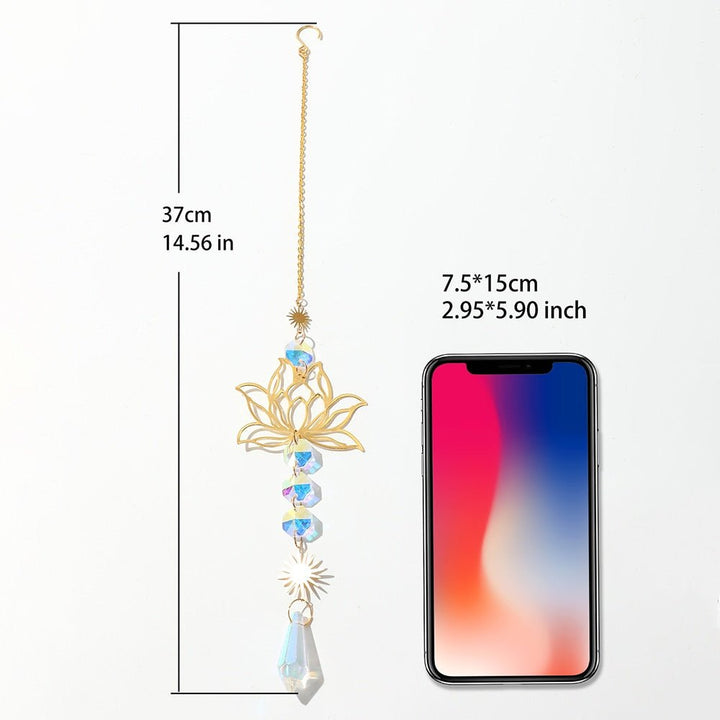Stornfield | Chakra Lotus Crystal Sun Catcher