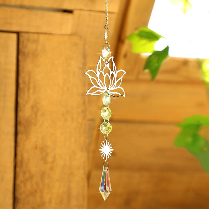Stornfield | Chakra Lotus Crystal Sun Catcher