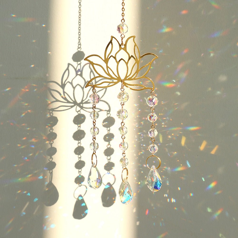 Stornfield | Chakra Lotus Crystal Sun Catcher