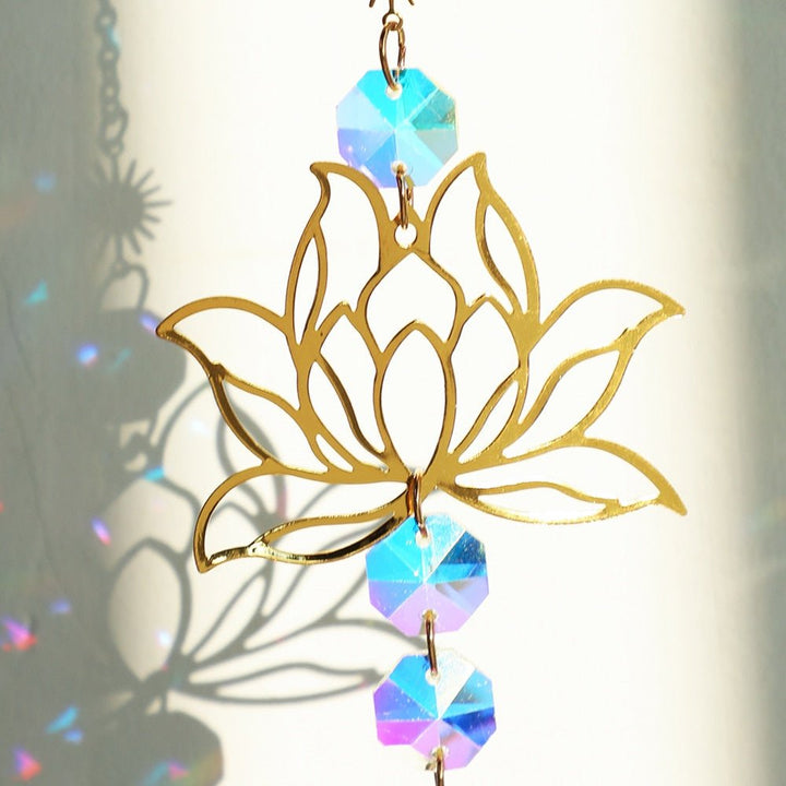 Stornfield | Chakra Lotus Crystal Sun Catcher