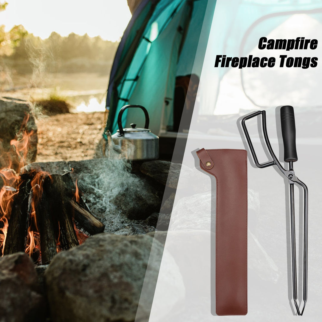 Charcoal Clip Portable Heat Resistant BBQ Firewood Tongs Carbon Clamp | Stornfield