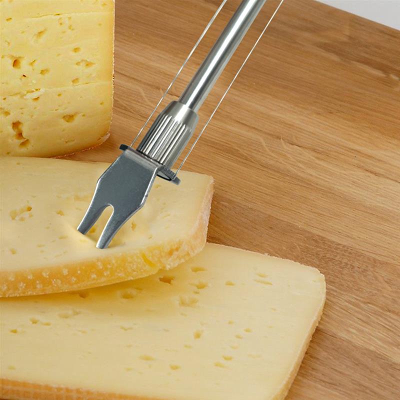 Cheese Board Double Wire Cheese Slicer Adjustable Cheese Wire Cutter | Stornfield
