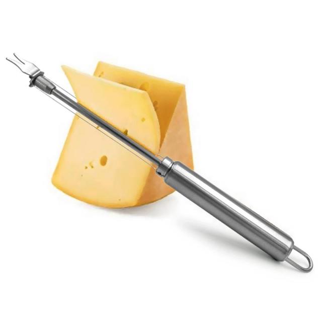 Cheese Board Double Wire Cheese Slicer Adjustable Cheese Wire Cutter | Stornfield
