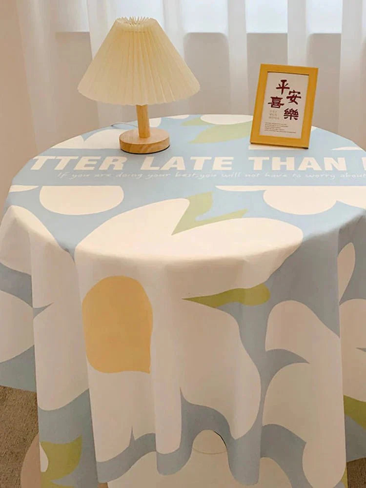 Stornfield | Round Gingham Cotton Tablecloth