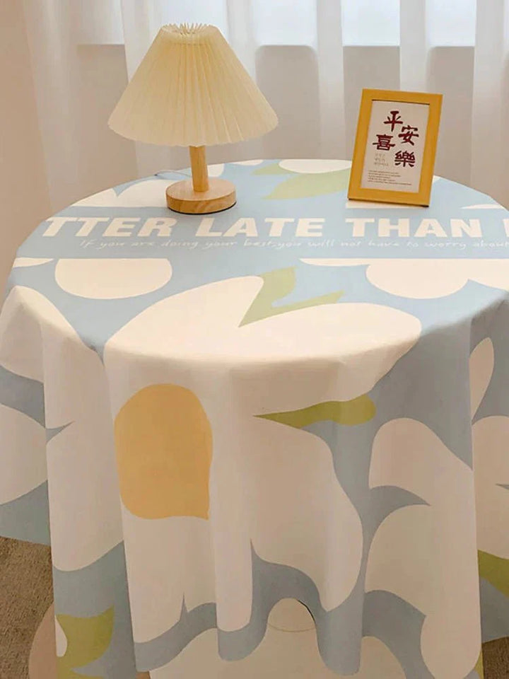 Stornfield | Round Gingham Cotton Tablecloth