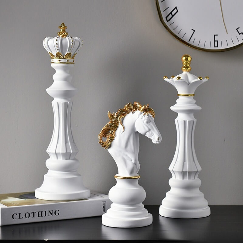Stornfield | Chess Piece - GrandCheck - Home Décor - Handmade Elegance