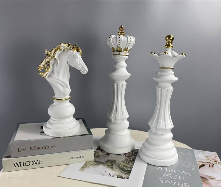 Stornfield | Chess Piece - GrandCheck - Home Décor - Handmade Elegance