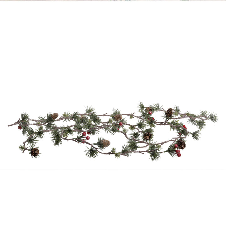 Stornfield | Chic Antique – Cedar Vine Flower with Berries, L160 cm, Natural