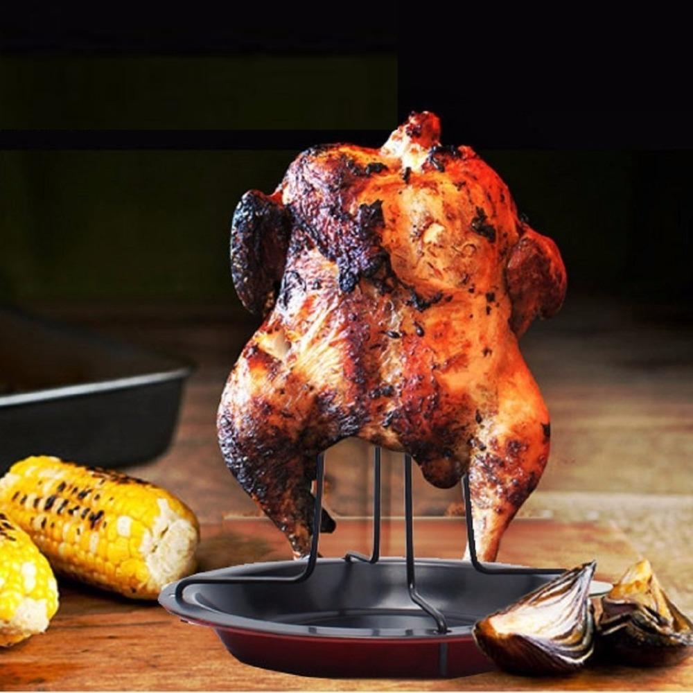 Chicken Grill Rack with Grill Pan | Stornfield