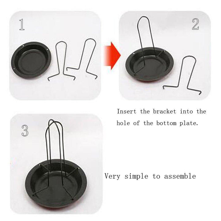 Chicken Grill Rack with Grill Pan | Stornfield
