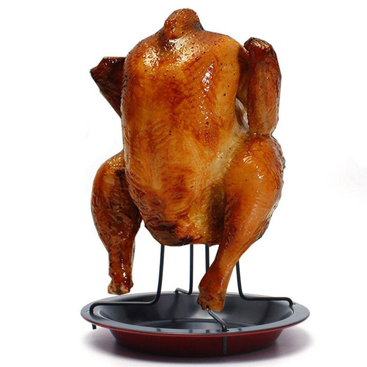 Chicken Grill Rack with Grill Pan | Stornfield