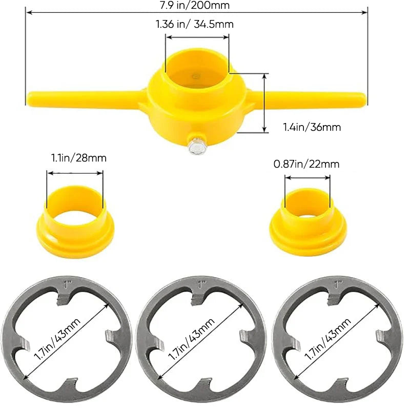 Set of installation strips | Stornfield