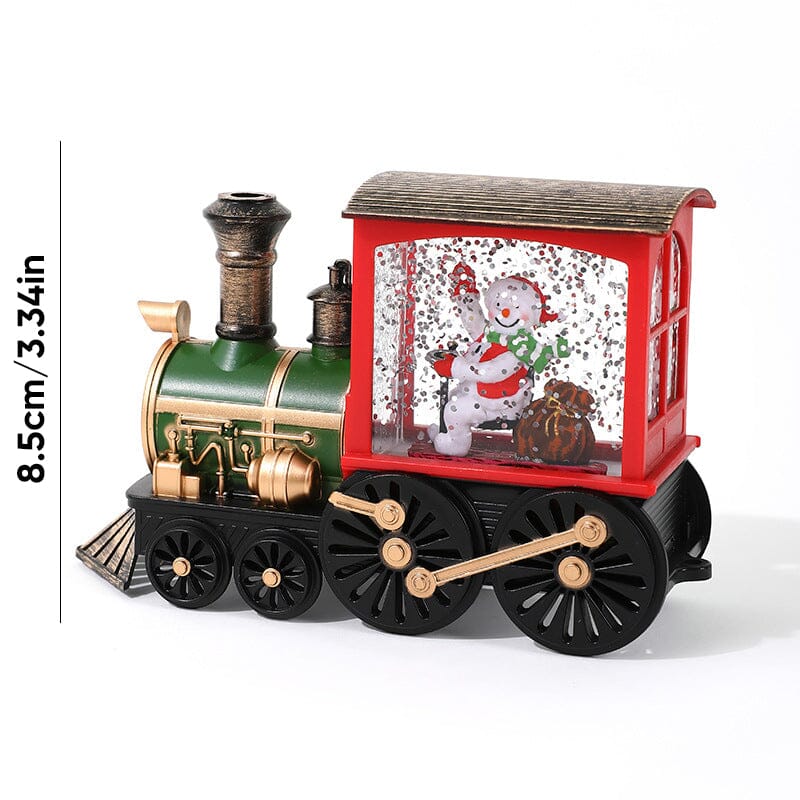 Christmas Crystal Floating Snow Train Light | Stornfield