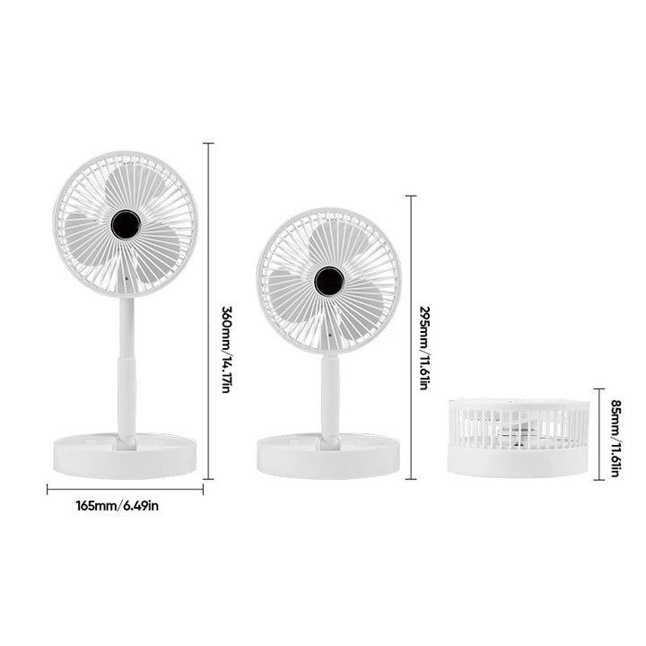 PortaStornfielde RechargeaStornfielde Telescopic TaStornfielde Fan with Silent Design and AdjustaStornfielde Height | Stornfield