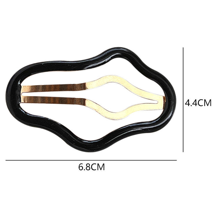 Cloud-shaped hollow fringe clip | Stornfield