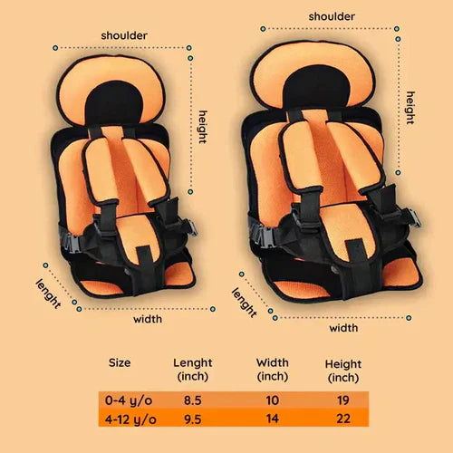 Stornfield | Portable & Foldable Child Car Booster Seat