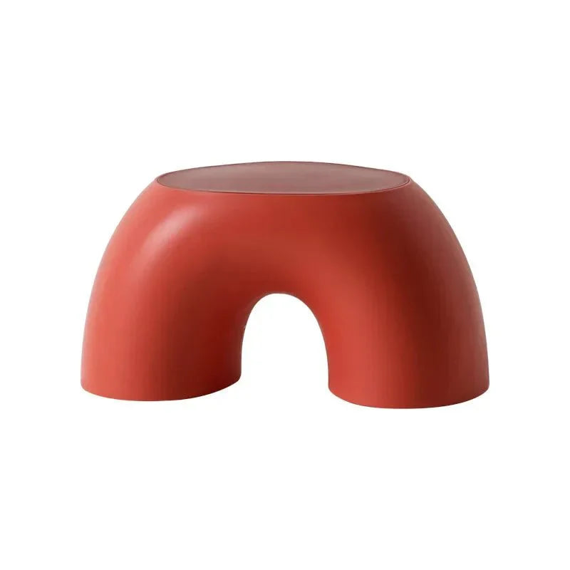 Stornfield | Tabouret en plastique en forme d'arc-en-ciel pour enfants
