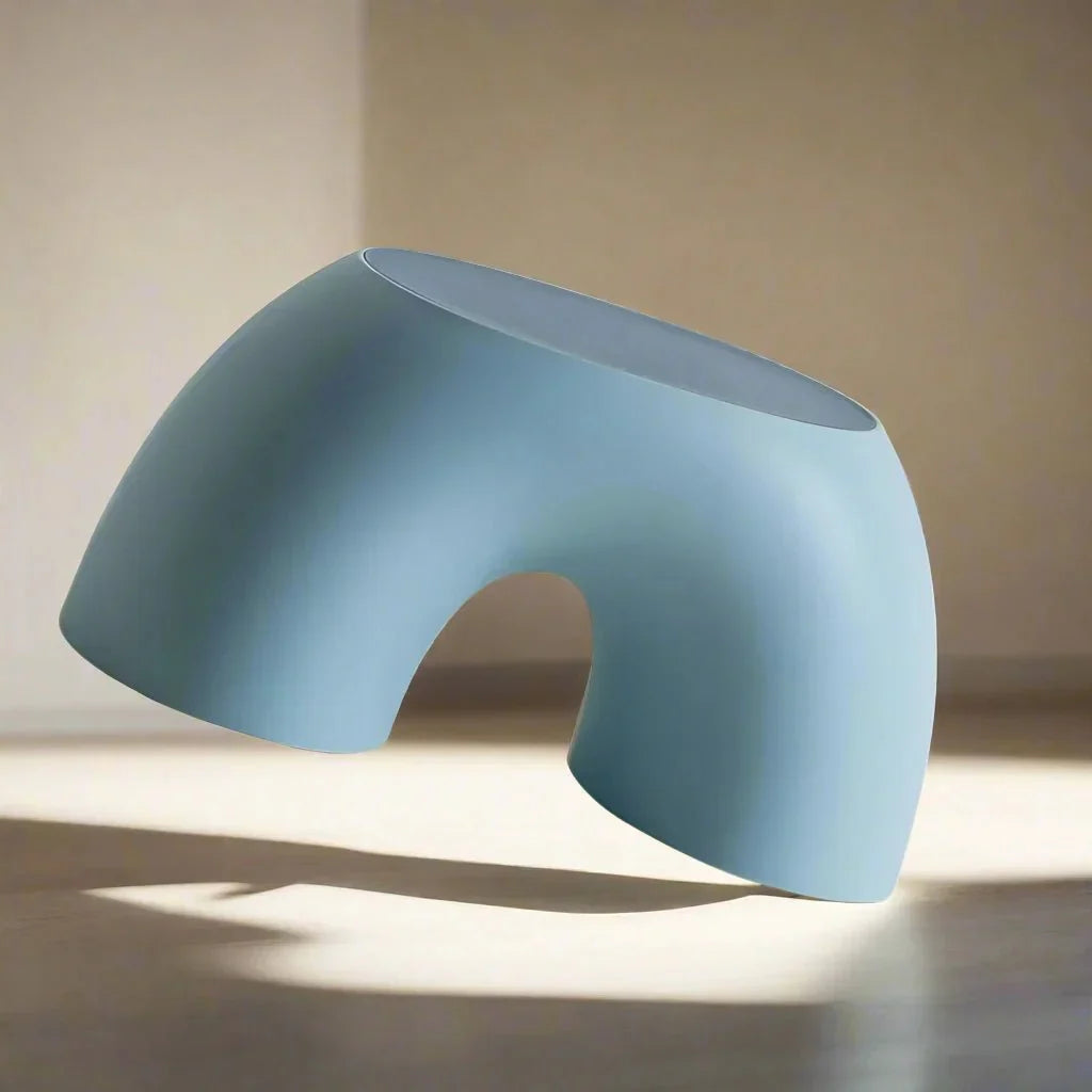 Stornfield | Tabouret en plastique en forme d'arc-en-ciel pour enfants