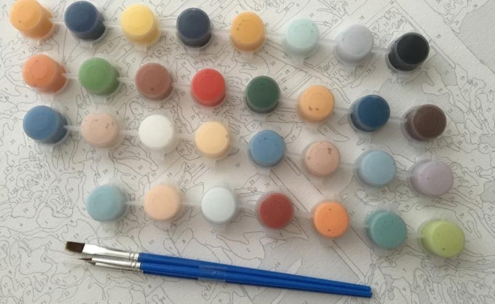 Chimp DJ - Van-Go Paint By Number Kit | Stornfield