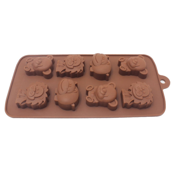 Chocolate Mold Non-stick Heart Flower Chocolate Cake Silicone Mold | Stornfield