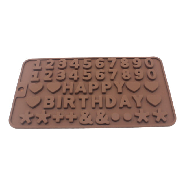 Chocolate Mold Non-stick Heart Flower Chocolate Cake Silicone Mold | Stornfield
