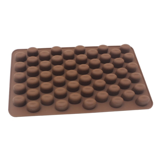 Chocolate Mold Non-stick Heart Flower Chocolate Cake Silicone Mold | Stornfield