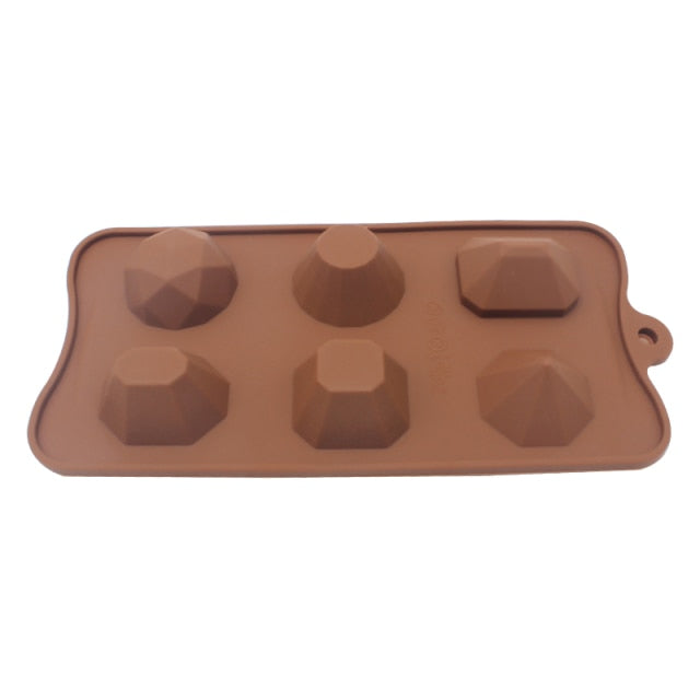 Chocolate Mold Non-stick Heart Flower Chocolate Cake Silicone Mold | Stornfield