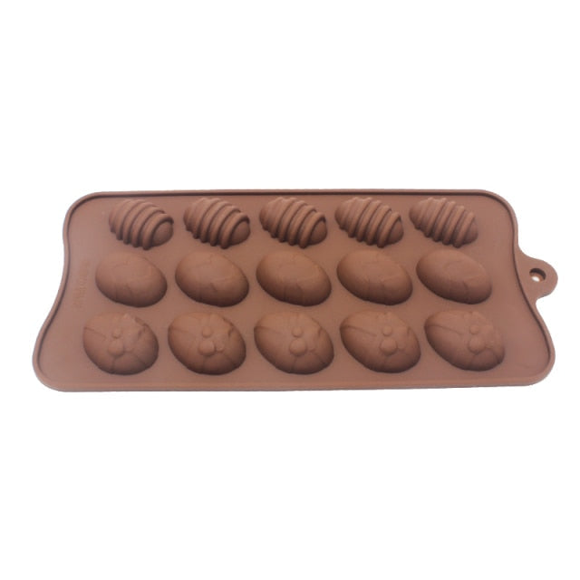 Chocolate Mold Non-stick Heart Flower Chocolate Cake Silicone Mold | Stornfield