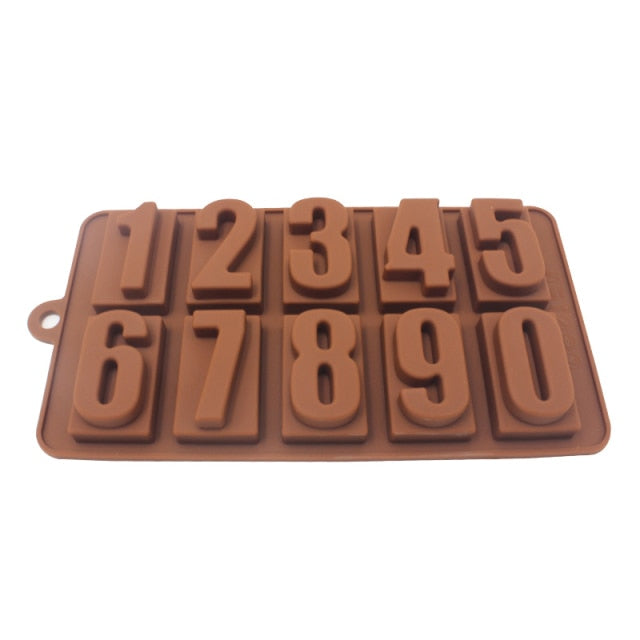 Chocolate Mold Non-stick Heart Flower Chocolate Cake Silicone Mold | Stornfield