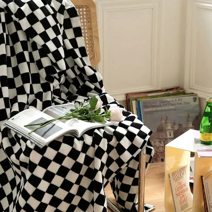 Stornfield | Couverture de canapé à motif à carreaux classique