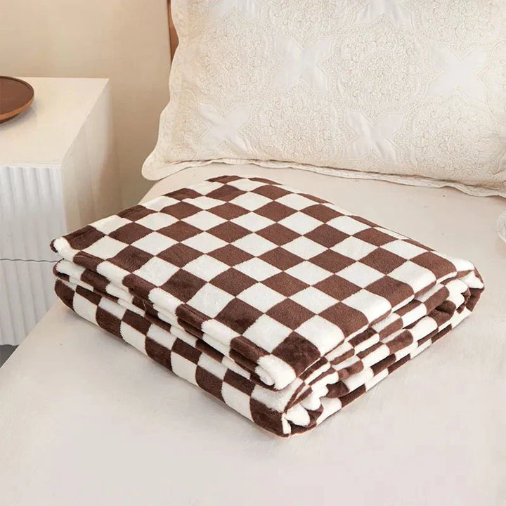 Stornfield | Couverture de canapé à motif à carreaux classique