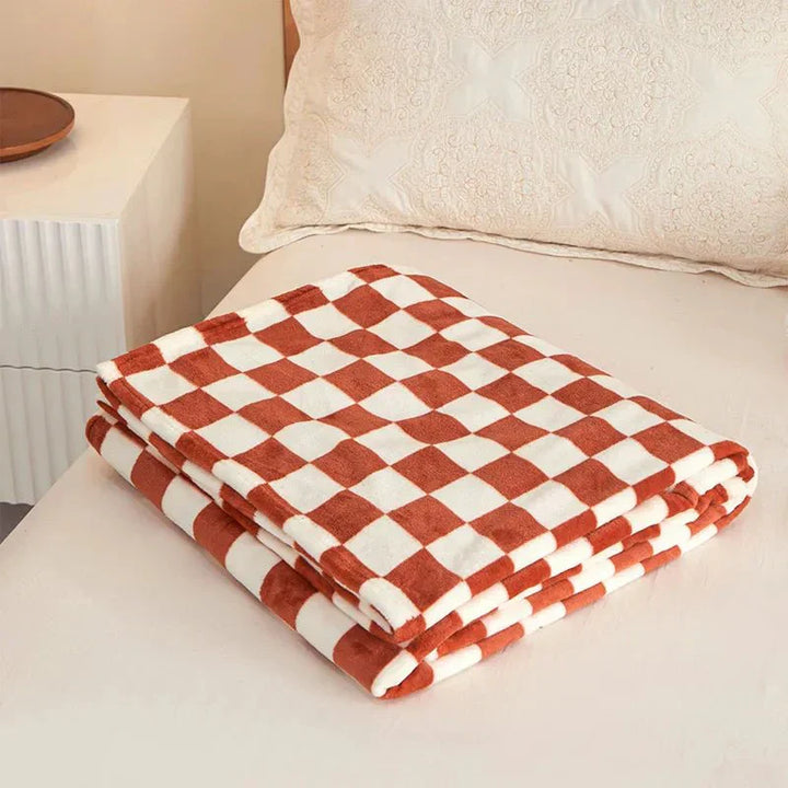 Stornfield | Couverture de canapé à motif à carreaux classique