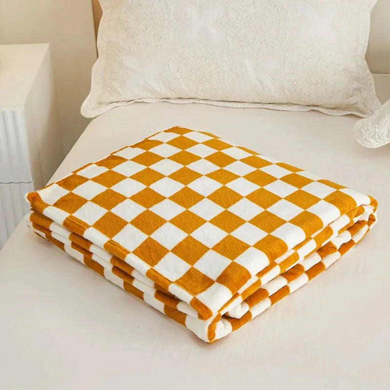 Stornfield | Couverture de canapé à motif à carreaux classique