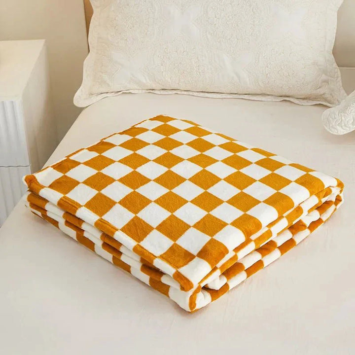 Stornfield | Couverture de canapé à motif à carreaux classique