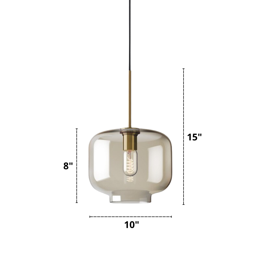 Modern Glass Hanging Lamps | Stornfield
