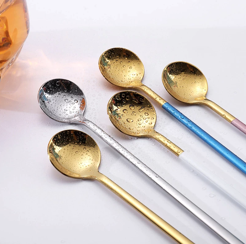Stornfield | Trendy 4-piece Espresso and Dessert Spoon Set