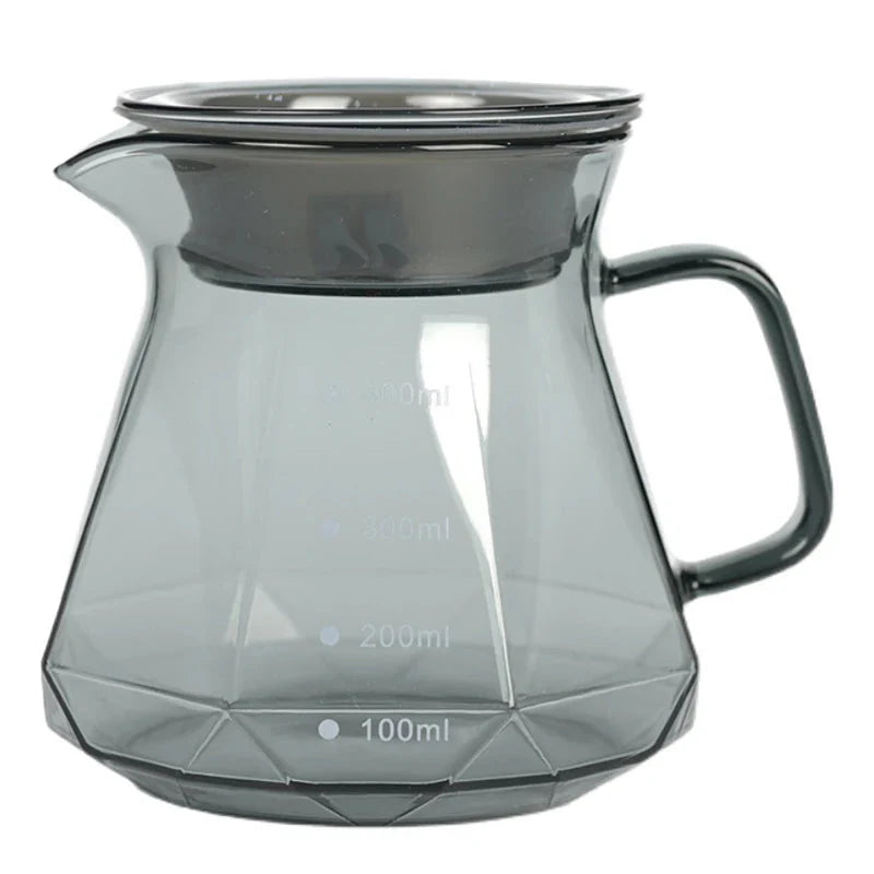 Clear Glass Range Coffee Server For Pour Over Coffee and Tea Pot | Stornfield