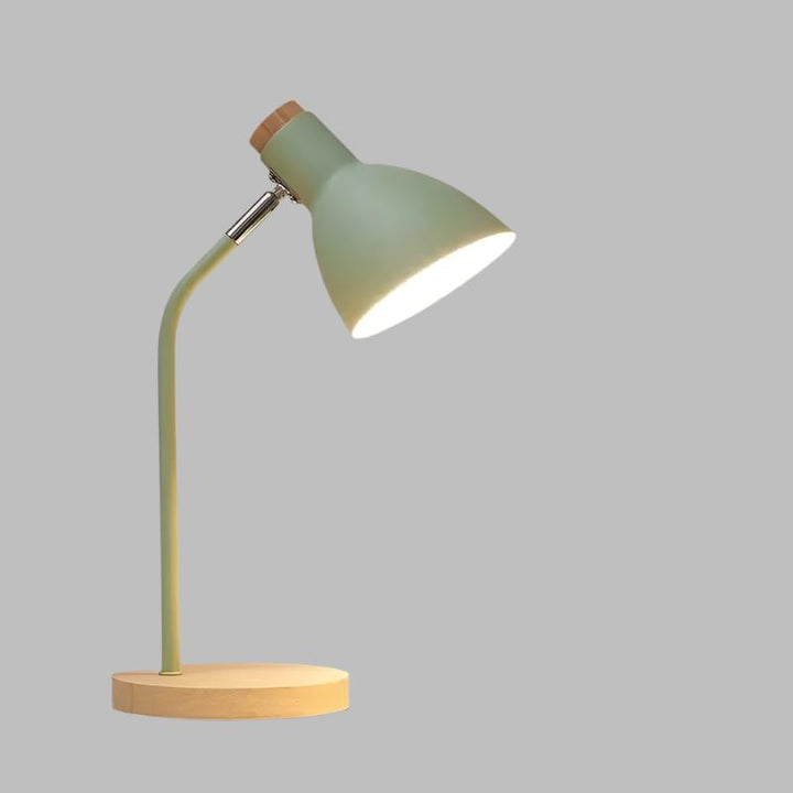 Wood Table Lamp – Creative Scandinavian Desk Light made of Wood and Metal | Stornfield
