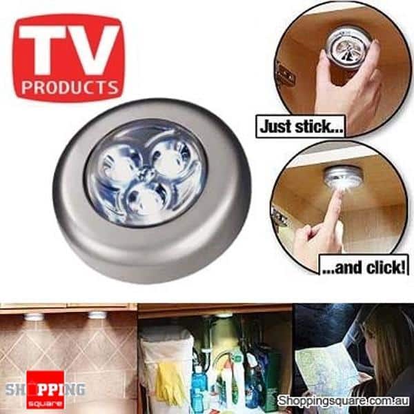 3 pieces Wireless Stick 'n Click LED lamps | Stornfield