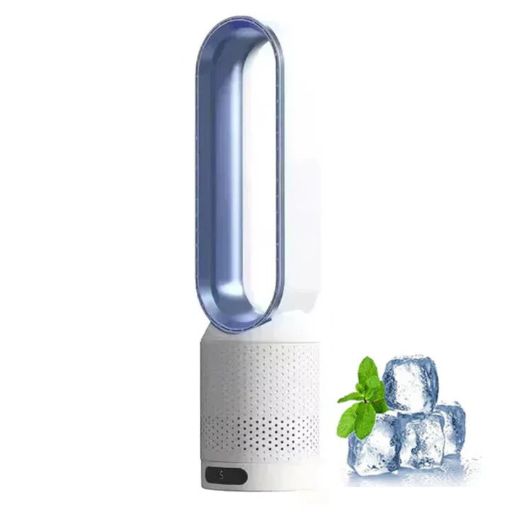 Portable Bladeless Fan with Air Purification and Remote Control | Stornfield