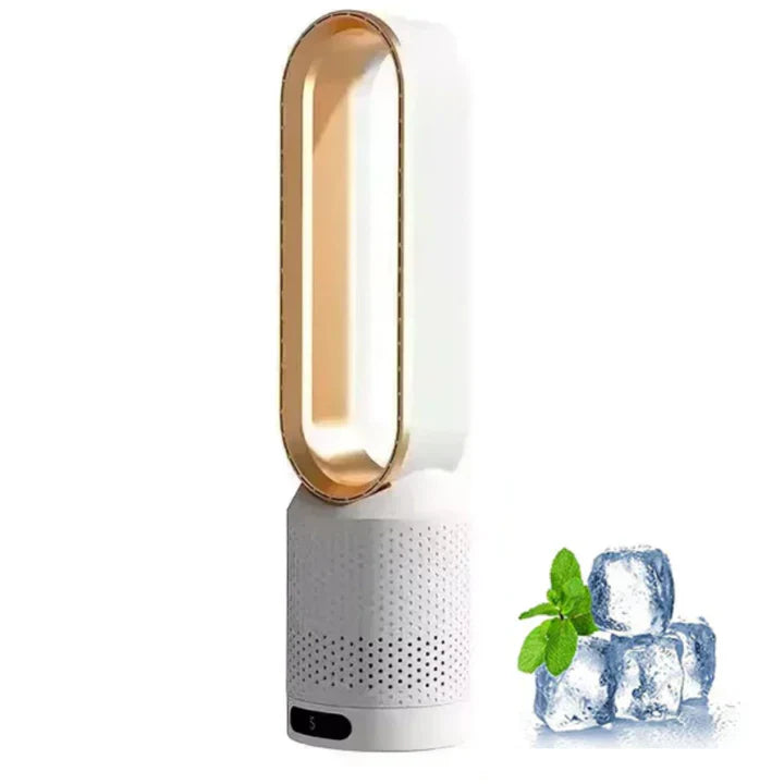 Portable Bladeless Fan with Air Purification and Remote Control | Stornfield