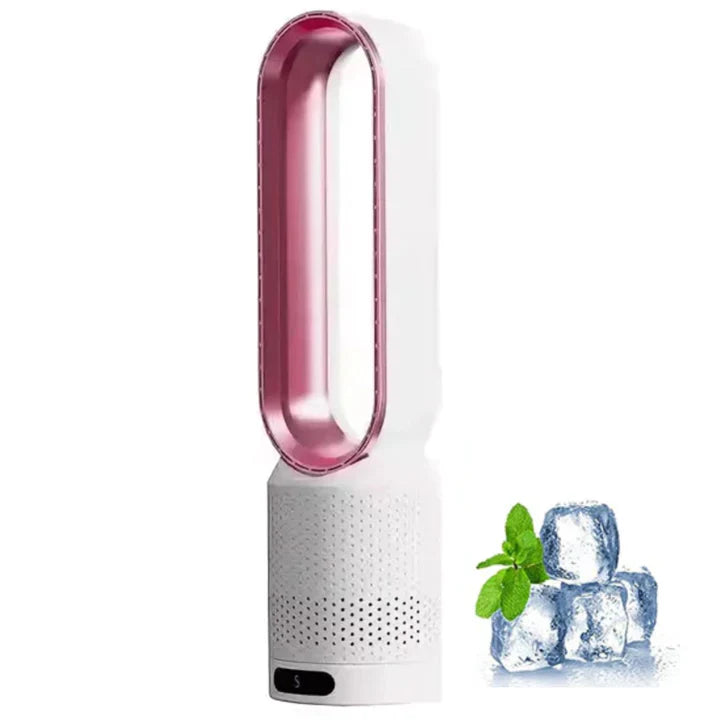 Portable Bladeless Fan with Air Purification and Remote Control | Stornfield