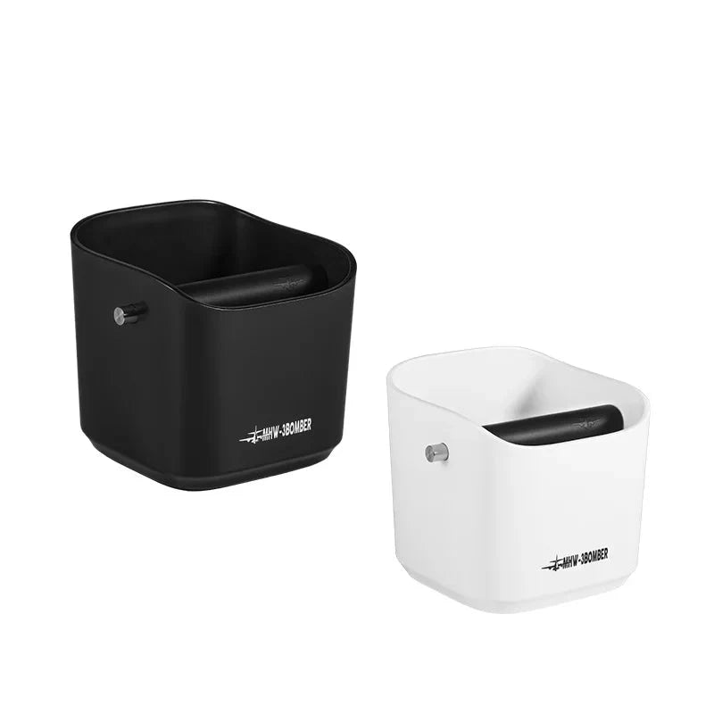 Coffee Grounds Knock Box Square Removable Knock Bar and Non-Slip Base | Stornfield